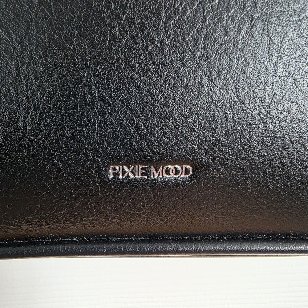 Pixie Mood Black Crossbody Bag with Chain Strap - Picture 3 of 9